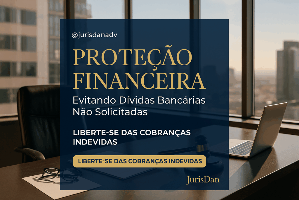 PROTEÇÃO FINANCEIRA: LIVRE-SE DE DÍVIDAS NÃO SOLICITADAS