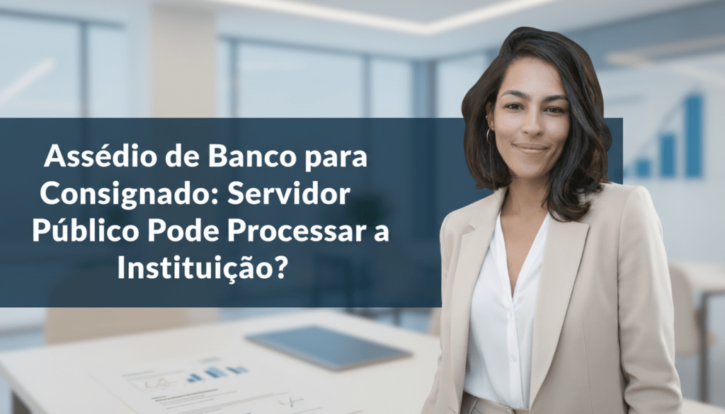 Assédio de Banco para Empréstimo Consignado: Servidor Público Pode Processar a Instituição?