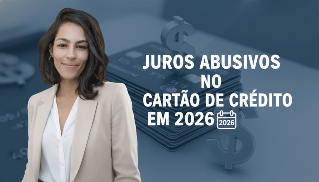 Juros abusivos no cartão de crédito em 2026: Como saber se você está sendo explorado