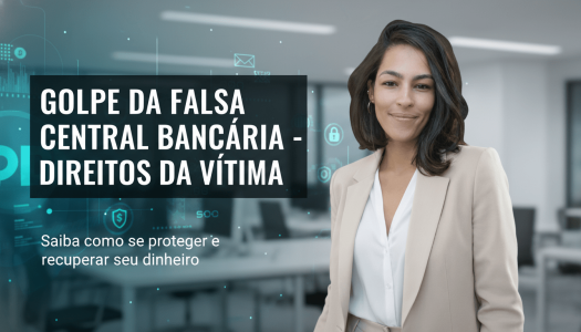 Golpe da falsa central bancaria - vítima - fraude - jurisdan advocacia - advogado